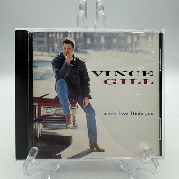 Vince Gill When Love Finds You Audio CD MCA Records 1994 Country Music - Picture 1 of 4